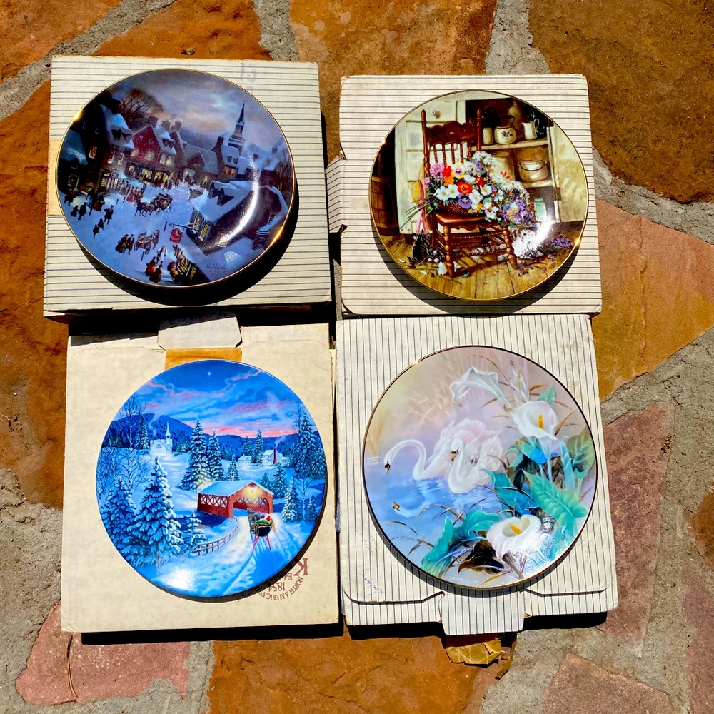 Collector ceramic plates 8”